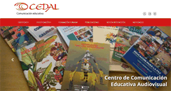 Desktop Screenshot of cedal.org.co
